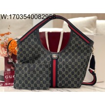 [JHL] 구찌 GG 질리오 라지 토트백 853972 50*47*14cm 블루 