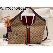 [JHL] 구찌 GG 질리오 라지 토트백 853972 50*47*14cm 카키