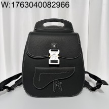 [JHL] 디올 캘럽 가죽 백팩 블랙 28*40*12