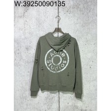 [사슬공장] 아크네 스튜디오 ACNE Studios SS25 대미지 후드집업 그린