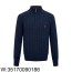 [잔디집2] 폴로 랄프로렌 Ralph Lauren 자카드 순색 반지퍼 니트 네이비