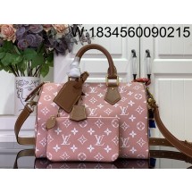 [88factory] 루이비통 스피디 P9 반둘리에 25 M15279 32*22.5*18cm 핑크