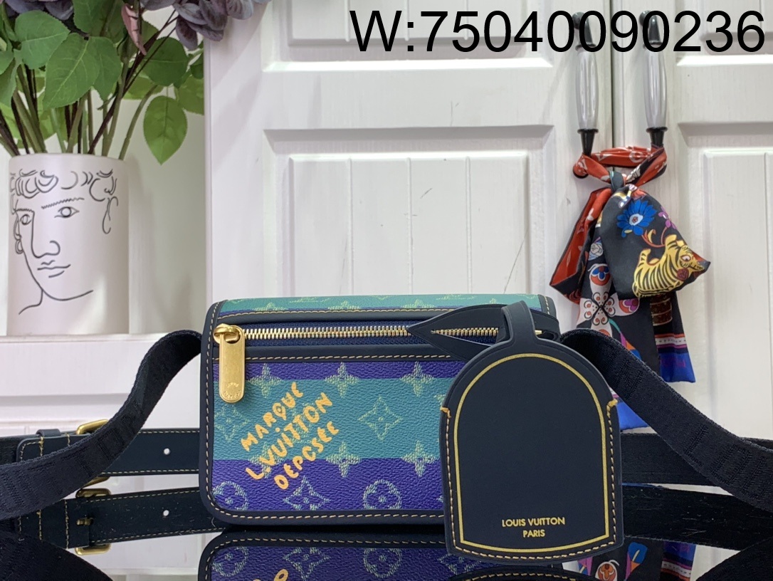 [88factory] 루이비통 보스포어 미니 M13173 12*7*19cm 그린