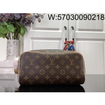 [88factory] 루이비통 돕 키트 토일렛 파우치 모노그램 28*15*16.5cm M44494 브라운