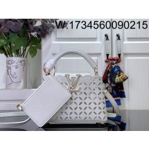 [88factory] 루이비통 카퓌신 미니 14*8*21cm M25497 화이트