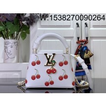 [88factory] 루이비통 LV x TM 카퓌신 미니 13.6*8*21cm M13251 화이트