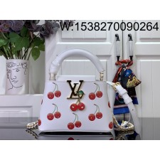 [88factory] 루이비통 LV x TM 카퓌신 미니 13.6*8*21cm M13251 화이트