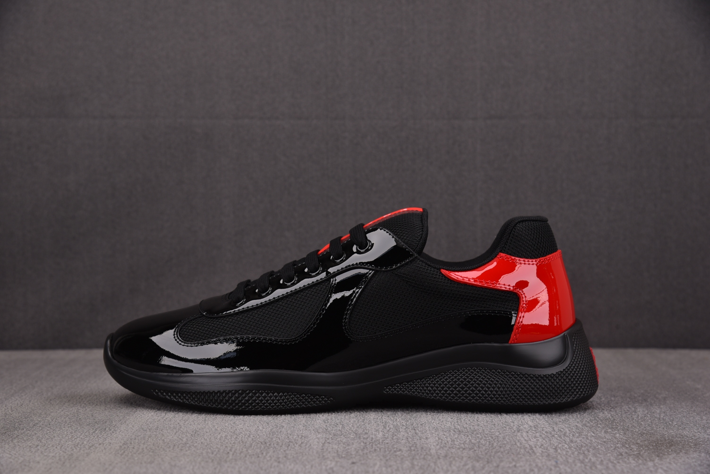 【ZG】프라다 아메리카 컵 블랙레드