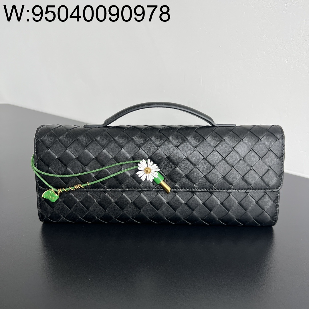 징 팩토리 보테가베네타 안디아모 클러치 836810 31*13*3cm 블랙