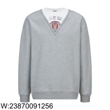 [잔디집2] 로에베 페이크 레이어링 맨투맨 그레이