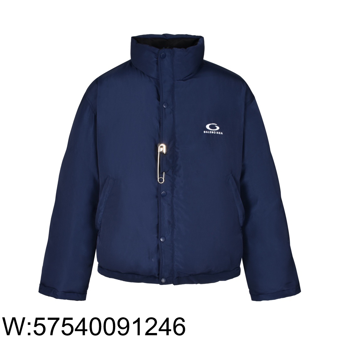 [잔디집2] 발렌시아가 24SS 모노그램 자수 순색 양면 패딩