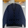 TJ공장 루이비통 양털 다미에 가디건 다크 블루