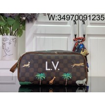 [88factory] 루이비통 돕 키트 다미에 종려나무 M44494 28*15*16.5cm 브라운