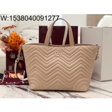 [JHL] 구찌 GG 마몽 미디엄 토트백 페일 핑크 847387 28*39*24cm