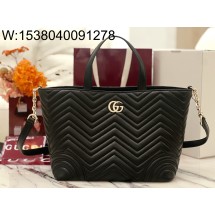 [JHL] 구찌 GG 마몽 미디엄 토트백 블랙 847387 28*39*24cm
