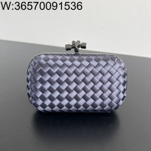 징 팩토리 보테가베네타 놋 717622 16*10*5cm 블루 실크 명주 8651