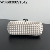 징 팩토리 보테가베네타 놋 717622 25*10*5cm 아이보리 실크 명주 8651