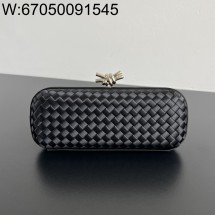 징 팩토리 보테가베네타 놋 717622 25*10*5cm 블랙 실크 명주