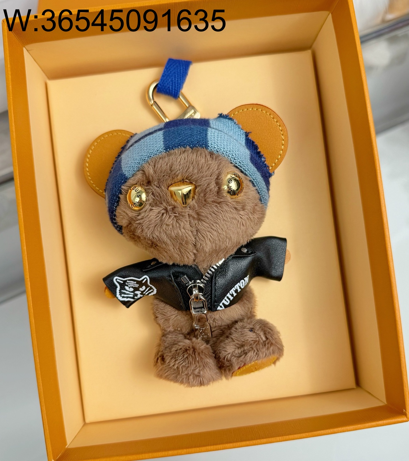 AGG 루이비통 LV 루이 베어 백 참 키링 M03206