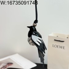 AGG 로에베 Puzz 까치 백 참 블랙