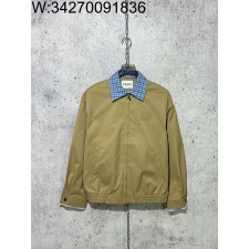 [사슬공장] 미우미우 25SS 모노그램 탈부착 페이크 레이어링 자켓