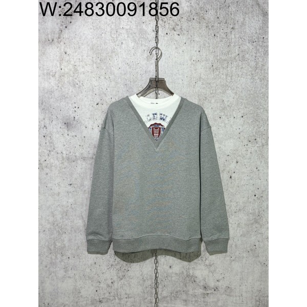 [사슬공장] 로에베 페이크 레이어링 맨투맨 그레이