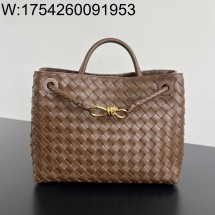 징 팩토리 보테가베네타 미디움 안디아모 743572 32.5*24*12cm 꼬냑