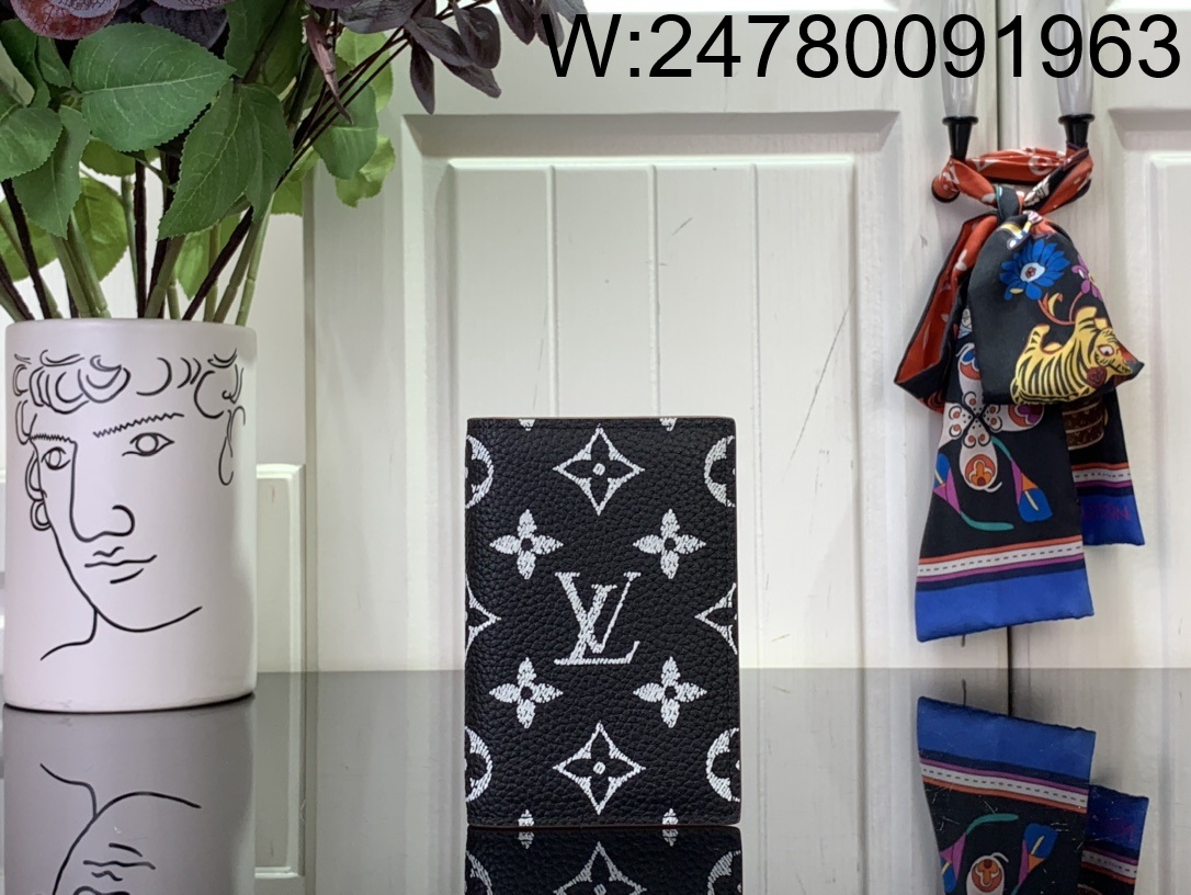 [88factory] 루이비통 포켓 오거나이저 카드지갑 M61696 M26080 1*7.5*11cm 블랙