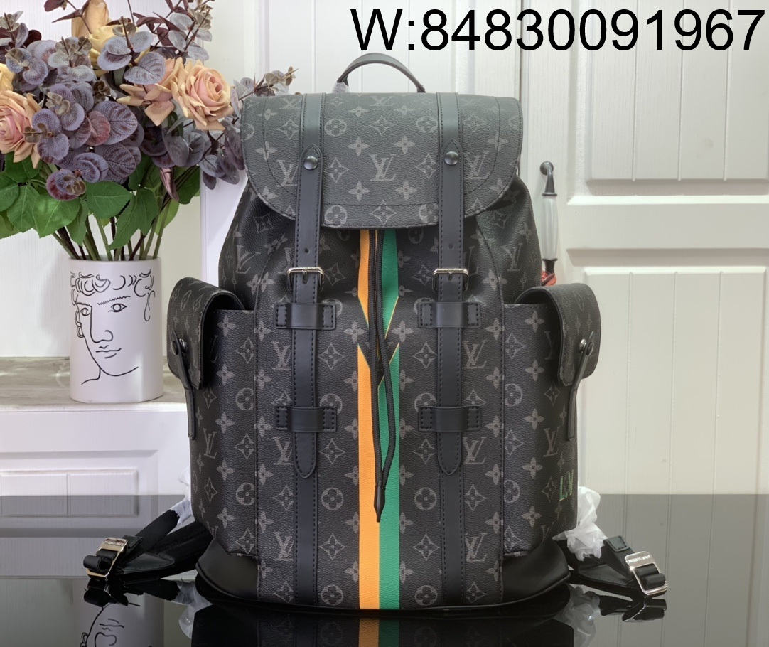 [88factory] 루이비통 크리스토퍼 MM MON 모노그램 미디엄 44*12.5*38cm P01959 블랙