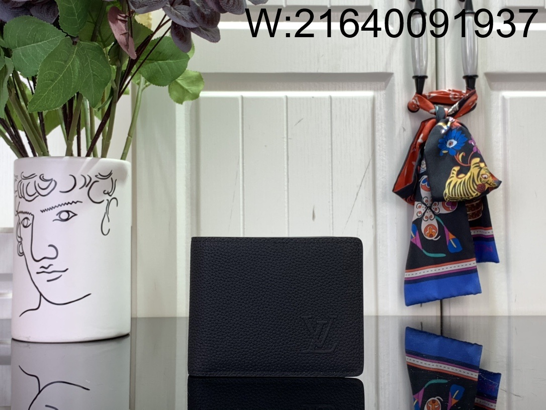 [88factory] 루이비통 멀티플 월릿 11.5*9*1.5cm M25945 블랙