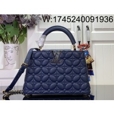 [88factory] 루이비통 카퓌신 이스트 웨스트 스몰 네잎클로버 M25283 17.3*9*27cm 네이비