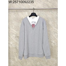 GTR공장 로에베 페이크 레이어링 맨투맨 그레이