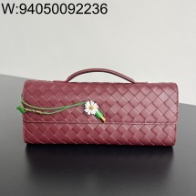 징 팩토리 보테가베네타 안디아모 클러치 836810 31*13*3cm 와인