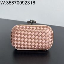 징 팩토리 보테가베네타 놋 717622 16*10*5cm 로즈 골드 실크 명주 8651