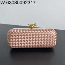 징 팩토리 보테가베네타 놋 717622 25*10*5cm 로즈 골드 실크 명주