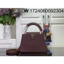 [88factory] 루이비통 카퓌신 미니 M25893 21*13.6*8cm 와인