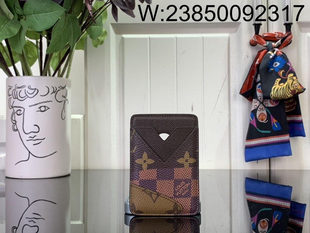 [88factory] 루이비통 포르트-카르트 마그넷 다미에 M25654 9.5*0.5*6.5cm