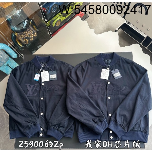 V공장 루이비통 LV vers 순색 자켓 네이비