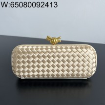 징 팩토리 보테가베네타 놋 717622 25*10*5cm 크림 실크 명주