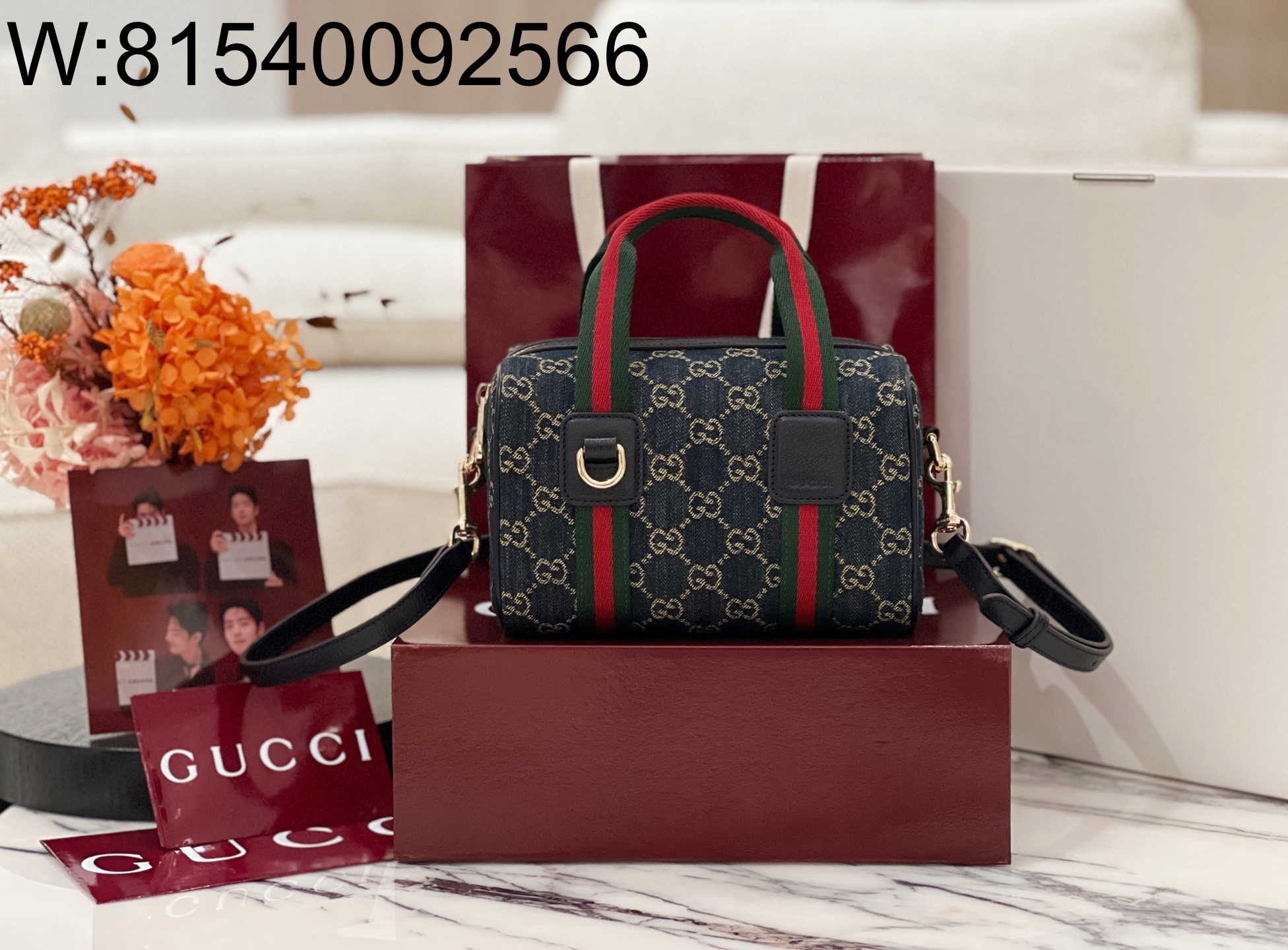 [JHL] 구찌 미니 GG 핸드백 859975 블랙 20*13*13cm