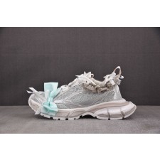 【VG】발렌시아가 3XL 데님 리본 화이트