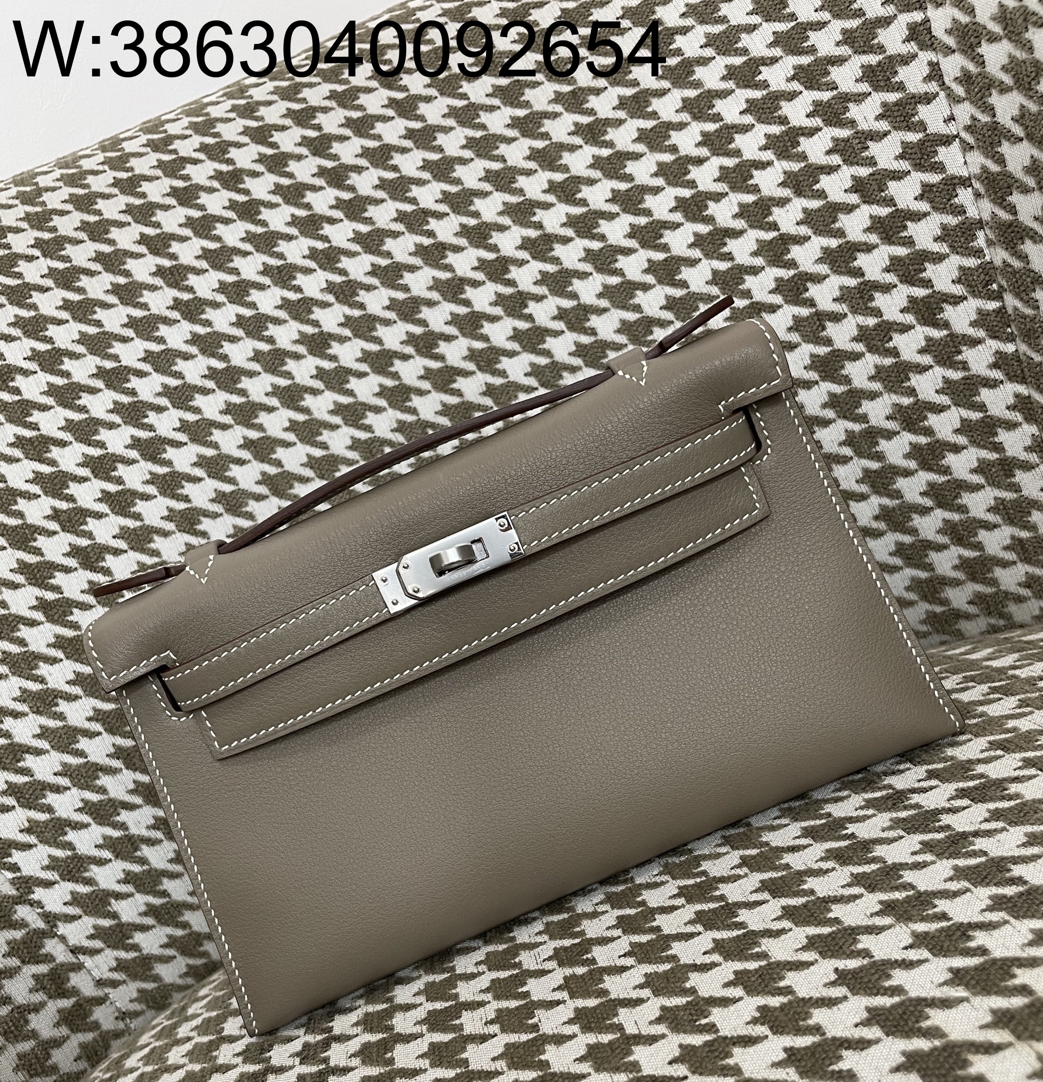 [장인의집] 에르메스 켈리 22 은장 코끼리 회색 swift