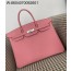 [장인의집] 에르메스 버킨 40 다크 핑크 은장 togo