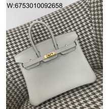 [장인의집] 에르메스 버킨 25 회백색 금장 togo