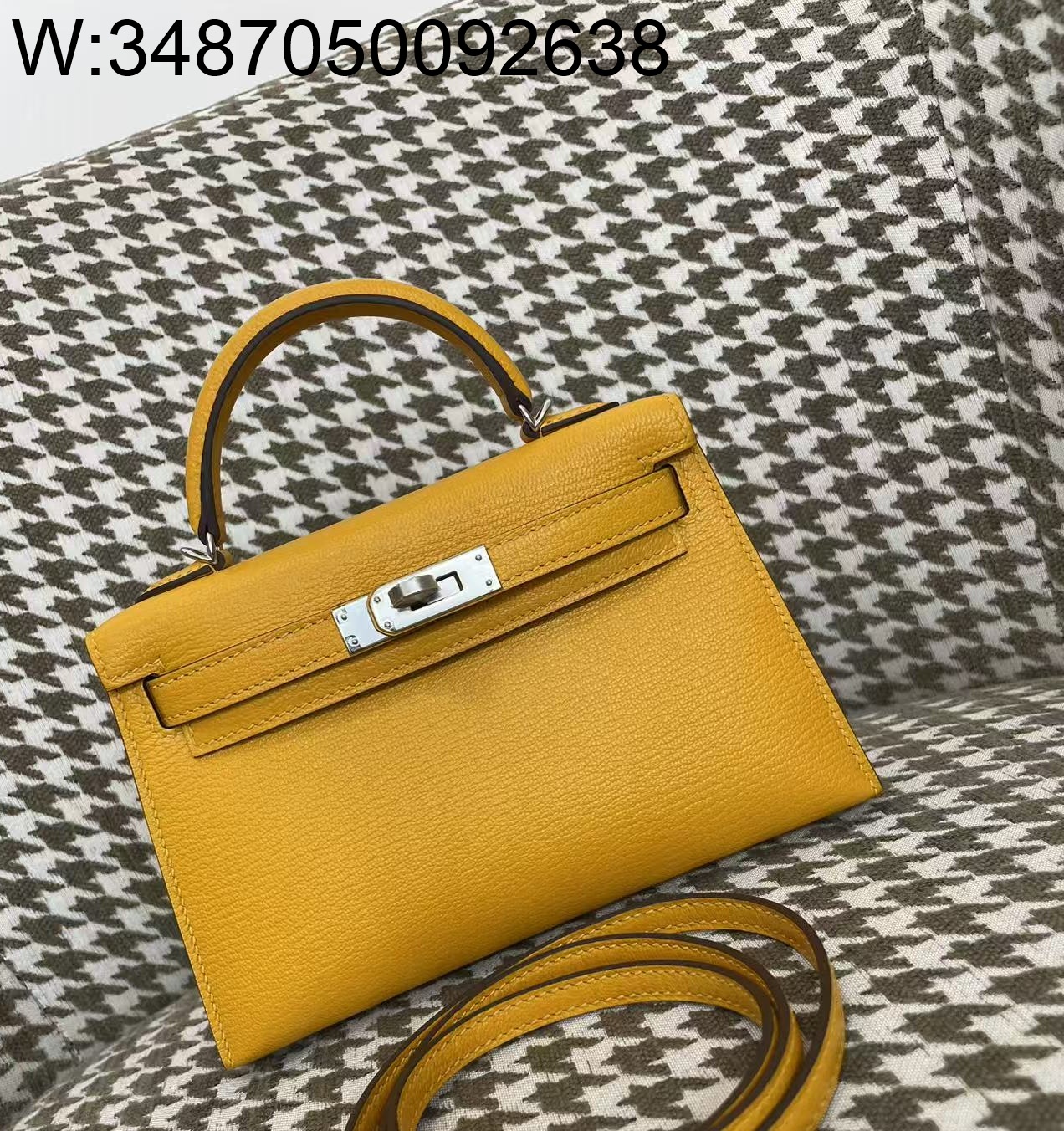 [장인의집] 에르메스 켈리 19 은장 호박 epsom