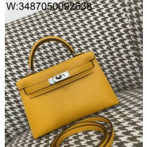 [장인의집] 에르메스 켈리 19 은장 호박 epsom