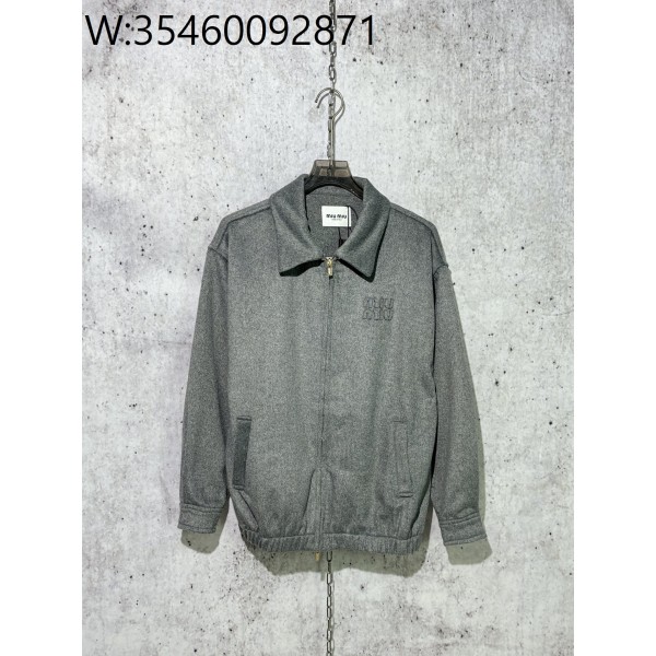 [사슬공장] 미우미우 그레이 자켓 ML1304SOOO