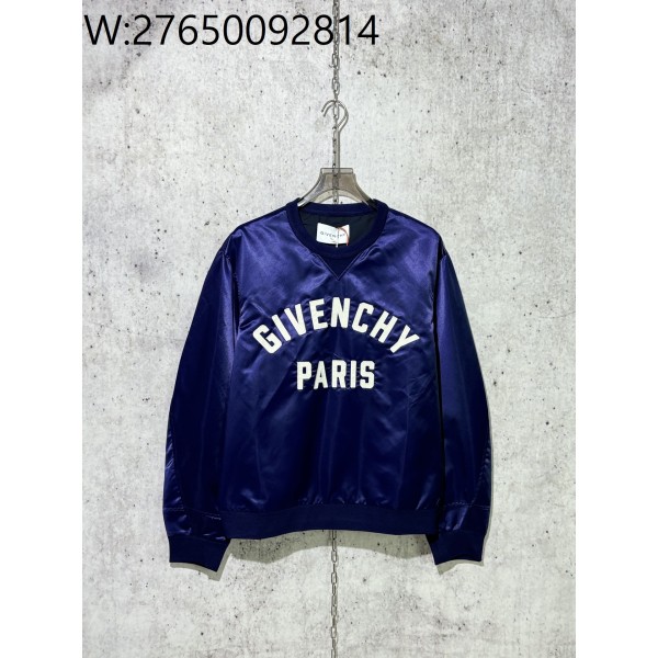 [사슬공장] 지방시 프라스 패치 모노그램 맨투맨 다크 블루