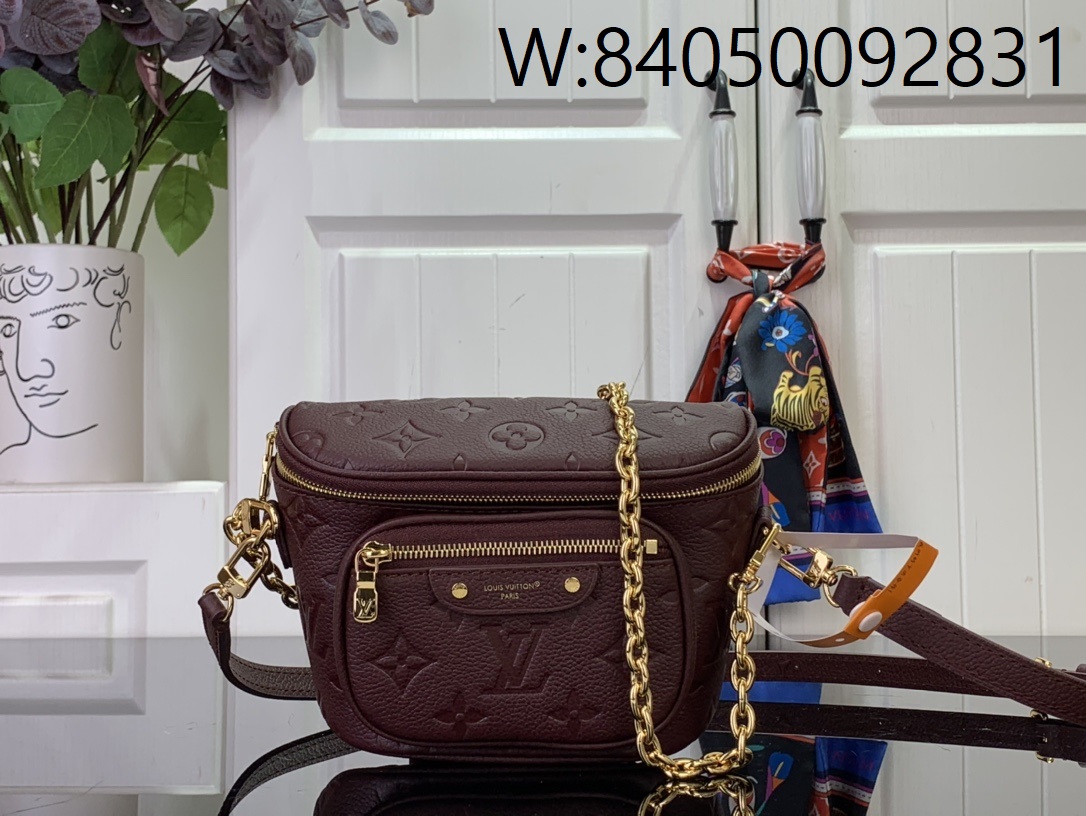 [88factory] 루이비통 미니 범백 M82335 17*12*9.5cm 대추색