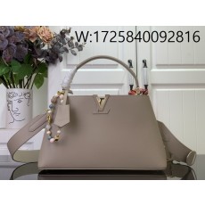 [88factory] 루이비통 카퓌신 MM 수플 M12929 24*12*33cm 호두색